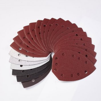 Passendes Schleifpapierset für Deltaschleiferkopf