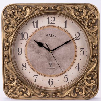 Funkwanduhr „Dekor“