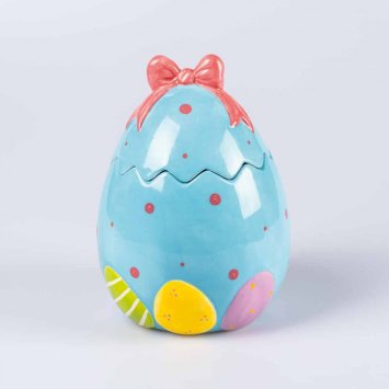 Œuf surprise en céramique