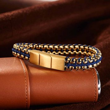 Herren-Armband Nautik