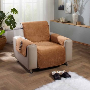 Protège-fauteuil avec chauffage