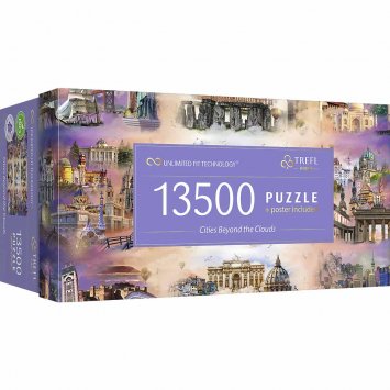 Puzzle Premium « Villes au-dessus des nuages »