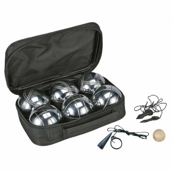 Boule-Set mit Tasche