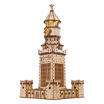 Holzmodell Leuchtturm von Alexandria
