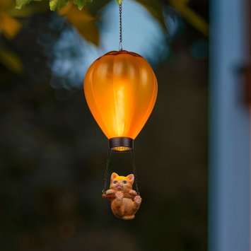 LED Solar Heißluftballons im 2er-Set