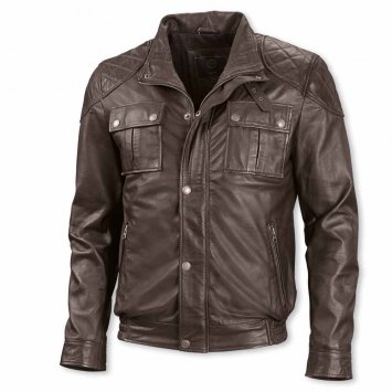 Veste en cuir moderne