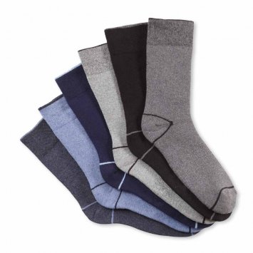 Chaussettes thermiques en coton Lot de 6