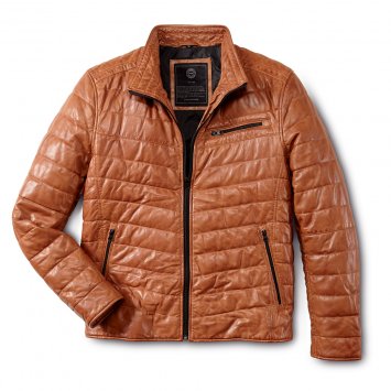 Nappaleder Steppjacke