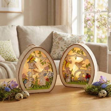 Décoration de Pâques à LED