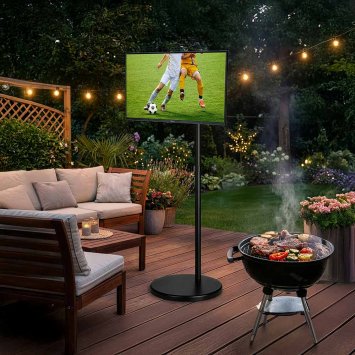 Zugehöriger TV-Standfuß