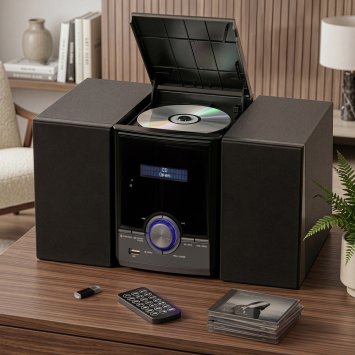 Système audio DAB+ avec lecteur CD