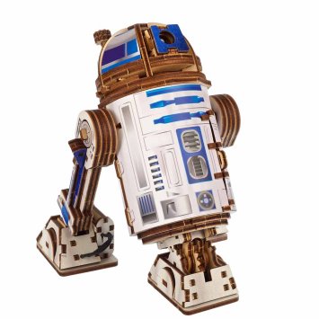 Maquette en bois de R2-D2