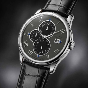 Luxus Herrenuhr mit Lederband