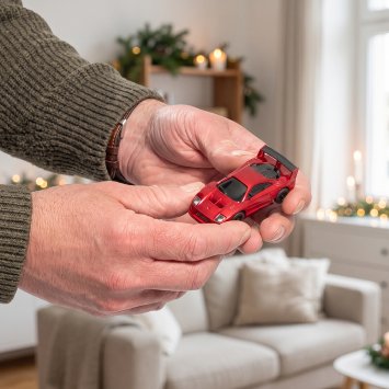 F40 mit Fernbedienung (rot)