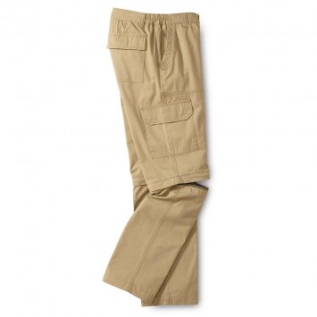 Pantalon cargo 2 en 1 zippé