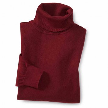 Rollkragen-Pullover, anthrazit