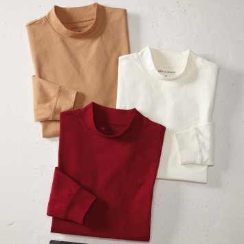 Stehkragenshirt 3er-Pack