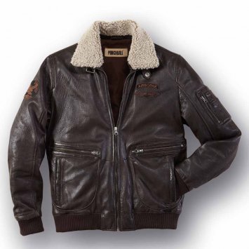 Fliegerjacke aus Lammleder