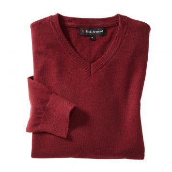 Pullover mit V-Ausschnitt