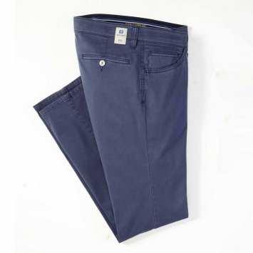 Pantalon coton stretch de style sportif