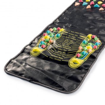 Tapis de massage des zones réflexes des pieds