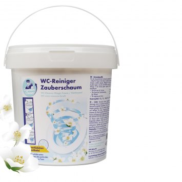 Mousse nettoyante magique pour WC