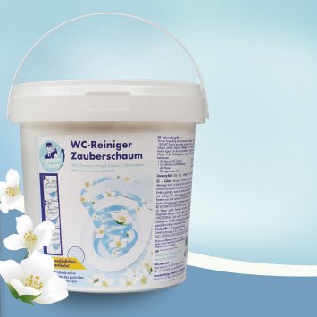 Mousse nettoyante magique pour WC