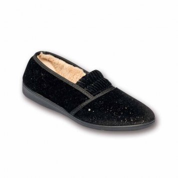Chaussons confortables glamour