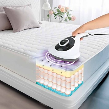 Aspirateur manuel anti-acarien