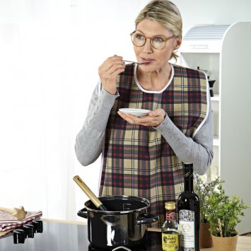 Bavoir à fermeture scratch