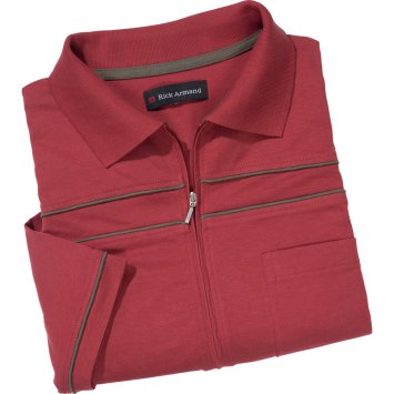 Freizeitshirt mit Reißverschluss