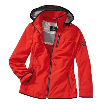 Allwetterjacke mit abnehmbarer Kapuze