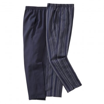 Hosen mit Rundum-Dehnbund 2er Pack