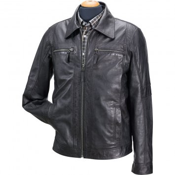 Lamm-Nappa-Lederjacke