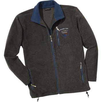 Sport.Thermo-Fleece-Jacke,grau