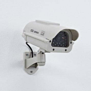 Caméra solaire à LED rouge