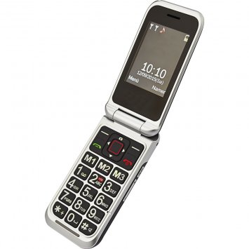 Großtastenhandy mit Doppel-LCD