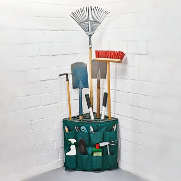 Eckständer für Gartengeräte