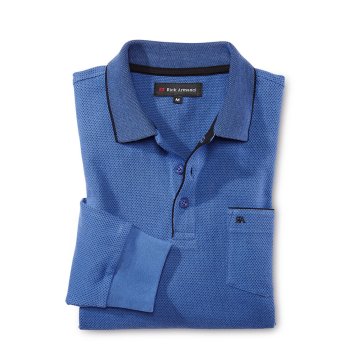 Langarm-Poloshirt