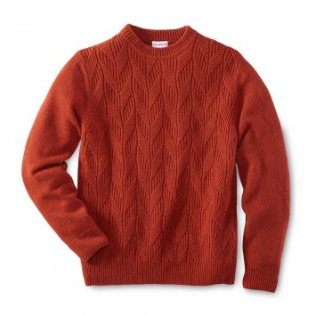 Eleganter Strukturpullover