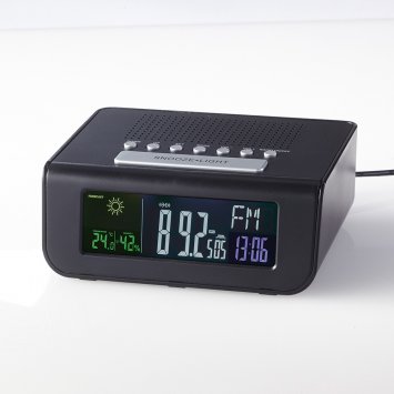 Radiowecker mit Wetterstation