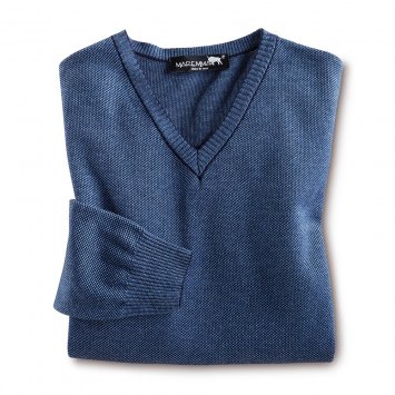 Aktueller V-Pullover