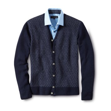 Lambswool Strickjacke