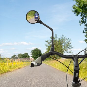 Schwanenhals-Fahrradspiegel 3D