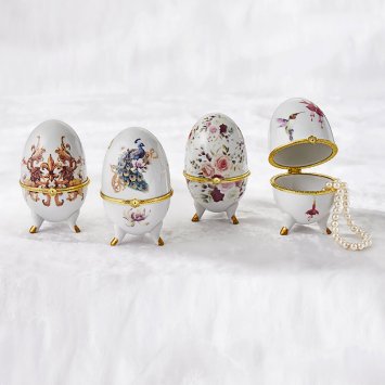 Œufs de porcelaine Lot de 4