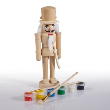 Nussknacker zum Bemalen