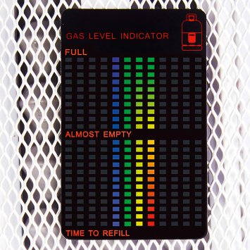 Indicateur de niveau de gaz