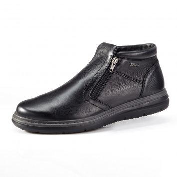 Wasserabweisende Lederstiefelette