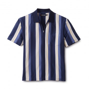 Poloshirt mit Ganzreißverschluss