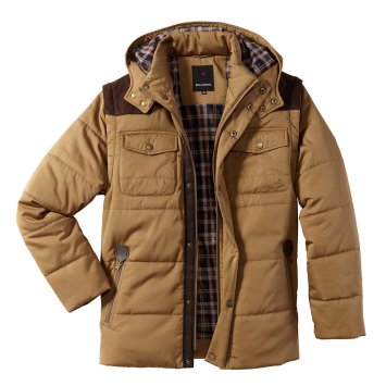 Veste à manches amovibles